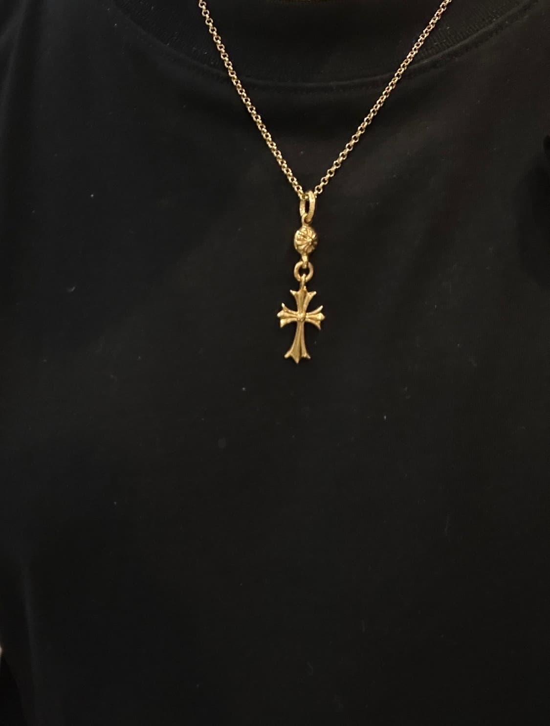 크롬하츠 22k 원볼 타이니 크로스 상품이미지6