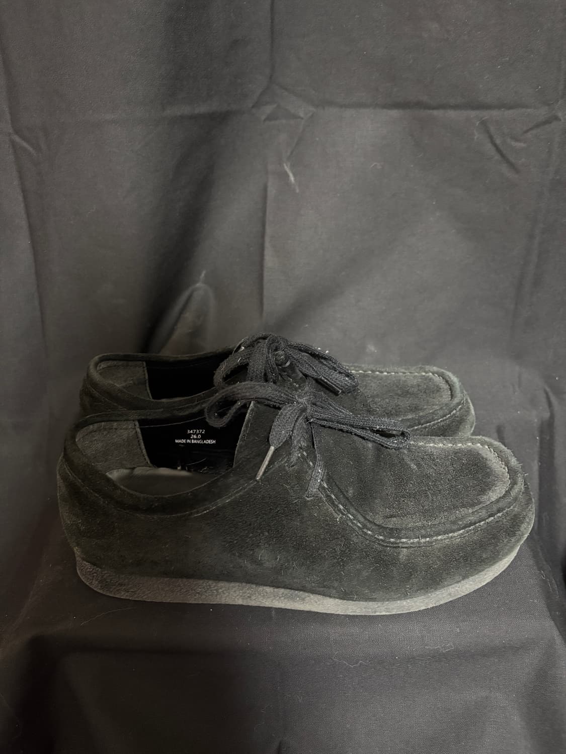 [GU] GU 리얼레더 모카신 슈즈 블랙 상품이미지3