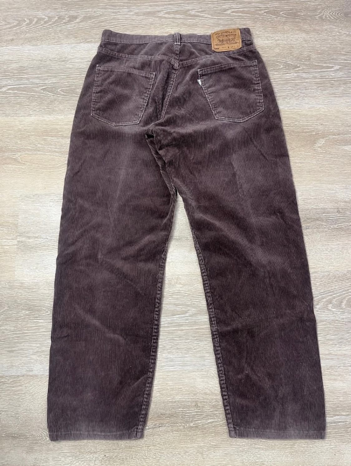 90s 리바이스 565 코듀로이 미제 상품이미지3