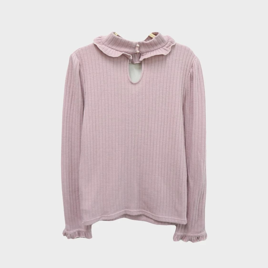 ANK ROUGE 딸기우유 발레코어 니트 블라우스 60547 상품이미지2