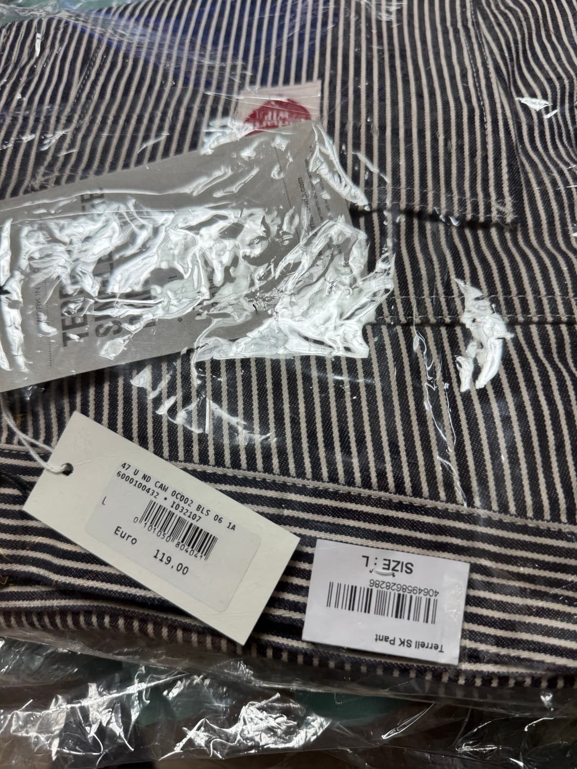 L)칼하트 wip 테렐 싱글니 팬츠 다크 네이비 왁스 상품이미지2