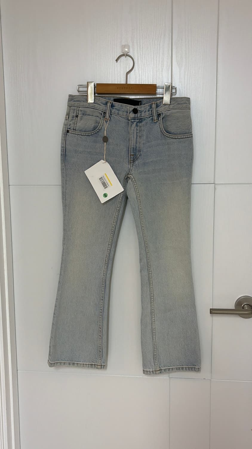 알렉산더왕 연청 부츠컷데님 25 정품 새상품  상품이미지1