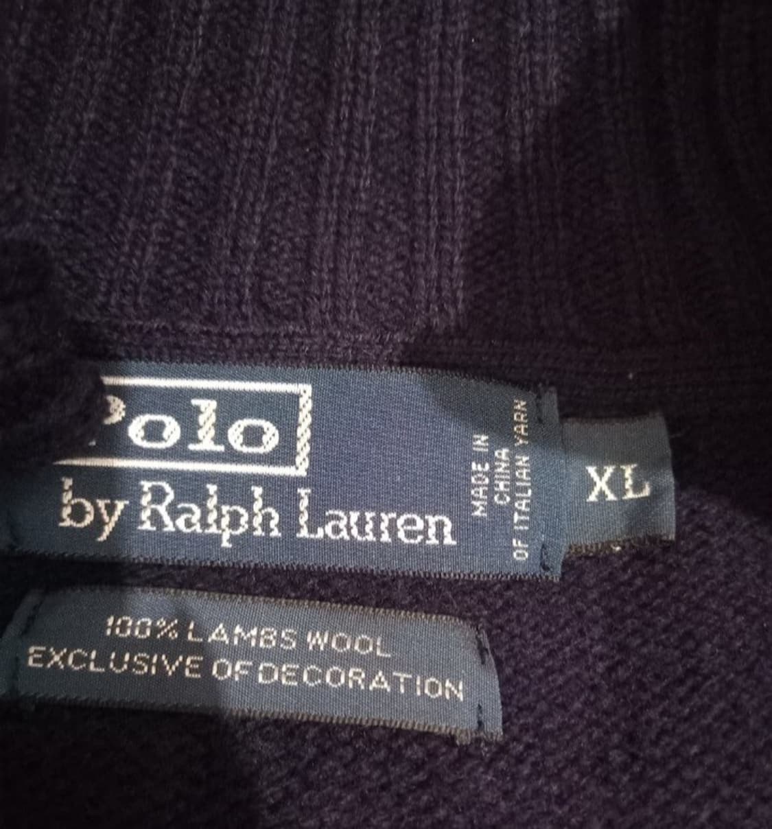 폴로 POLO 빅포니 니트집업 집업 105/XL 상품이미지5