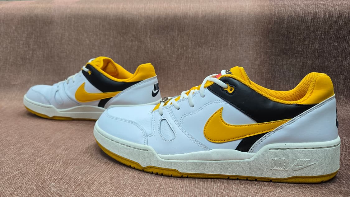 나이키310mm-풀 포스 로우 화이트 유니버시티 골드 상품이미지4