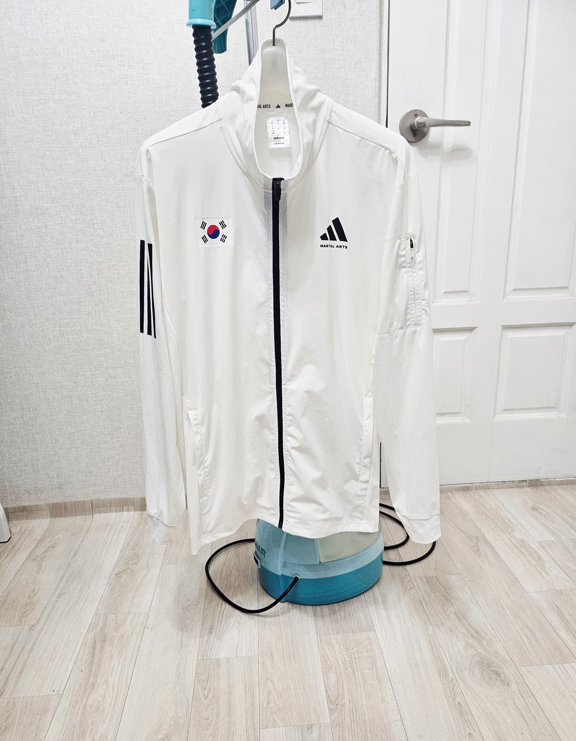 (95~100)M☆우주매물☆아디다스 마샬아츠 코리아백로고[화이트]트랙자켓 상품이미지1