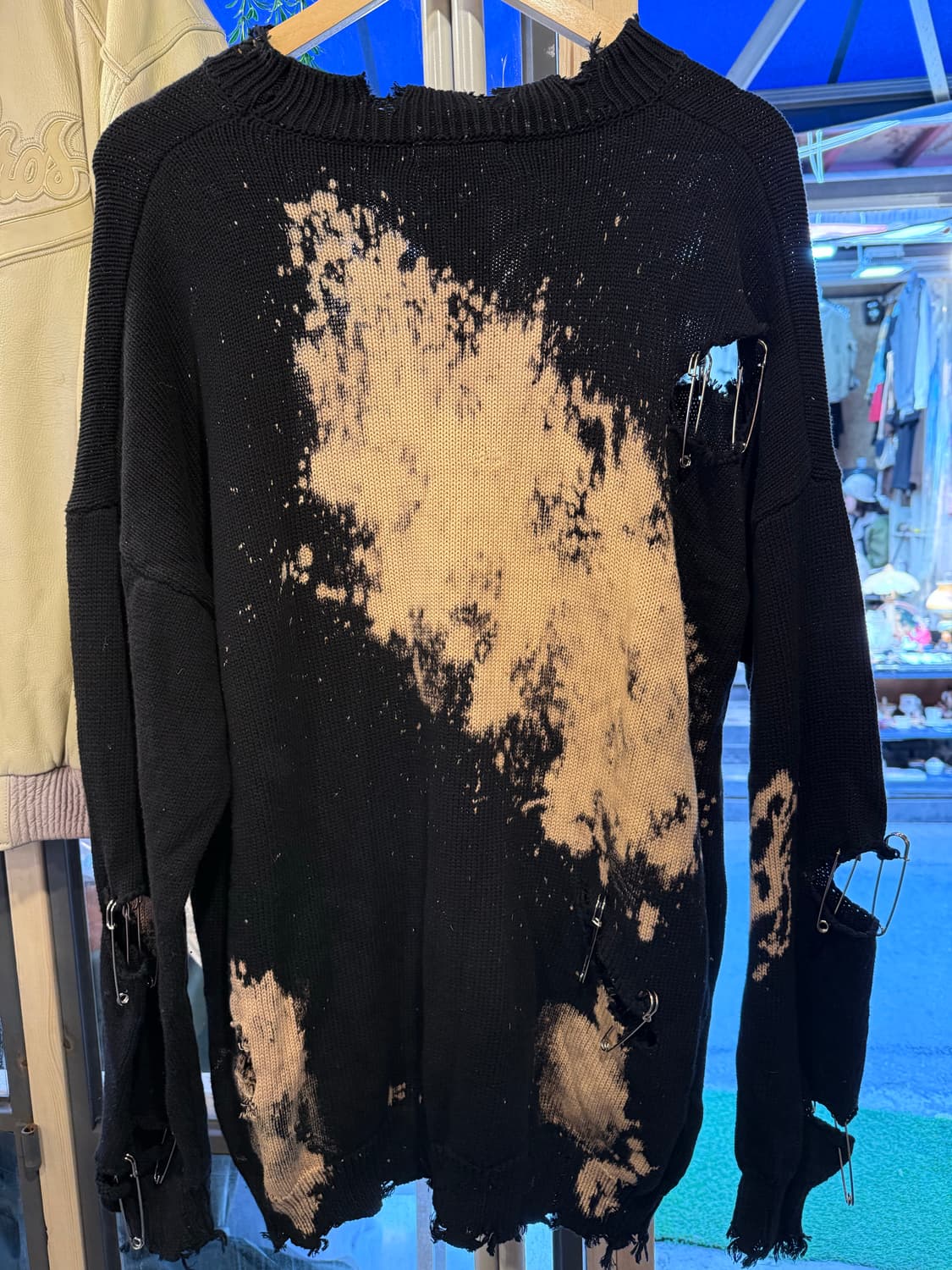 빈티지 데미지 니트 상품이미지4