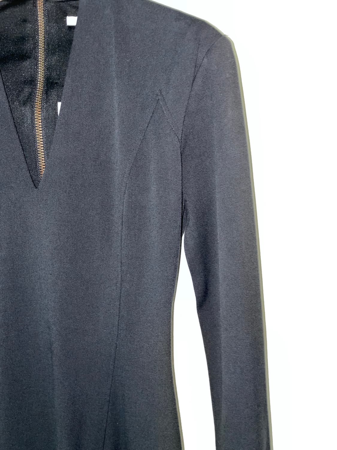 HELMUT LANG deep v-neck slim dress 상품이미지5