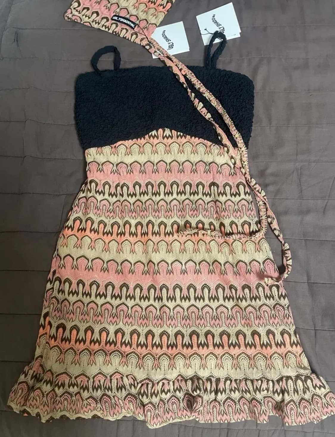 Uglyshadow onepiece&bonnet set 상품이미지2