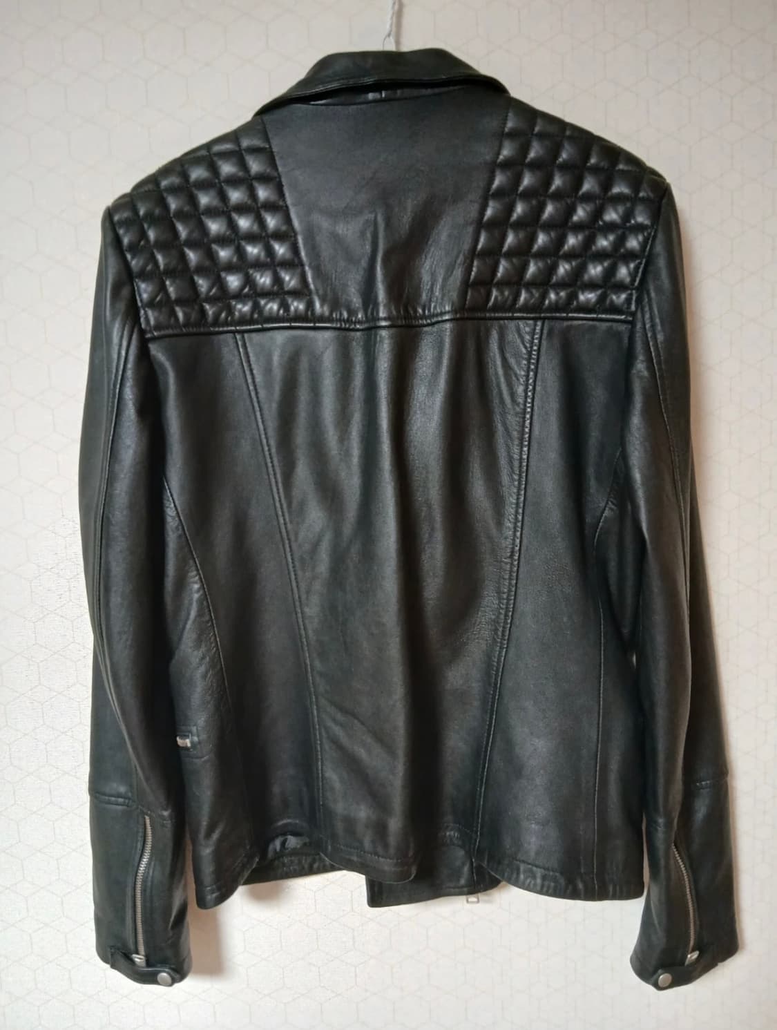 올세인츠 양가죽 라이더 자켓  상품이미지4