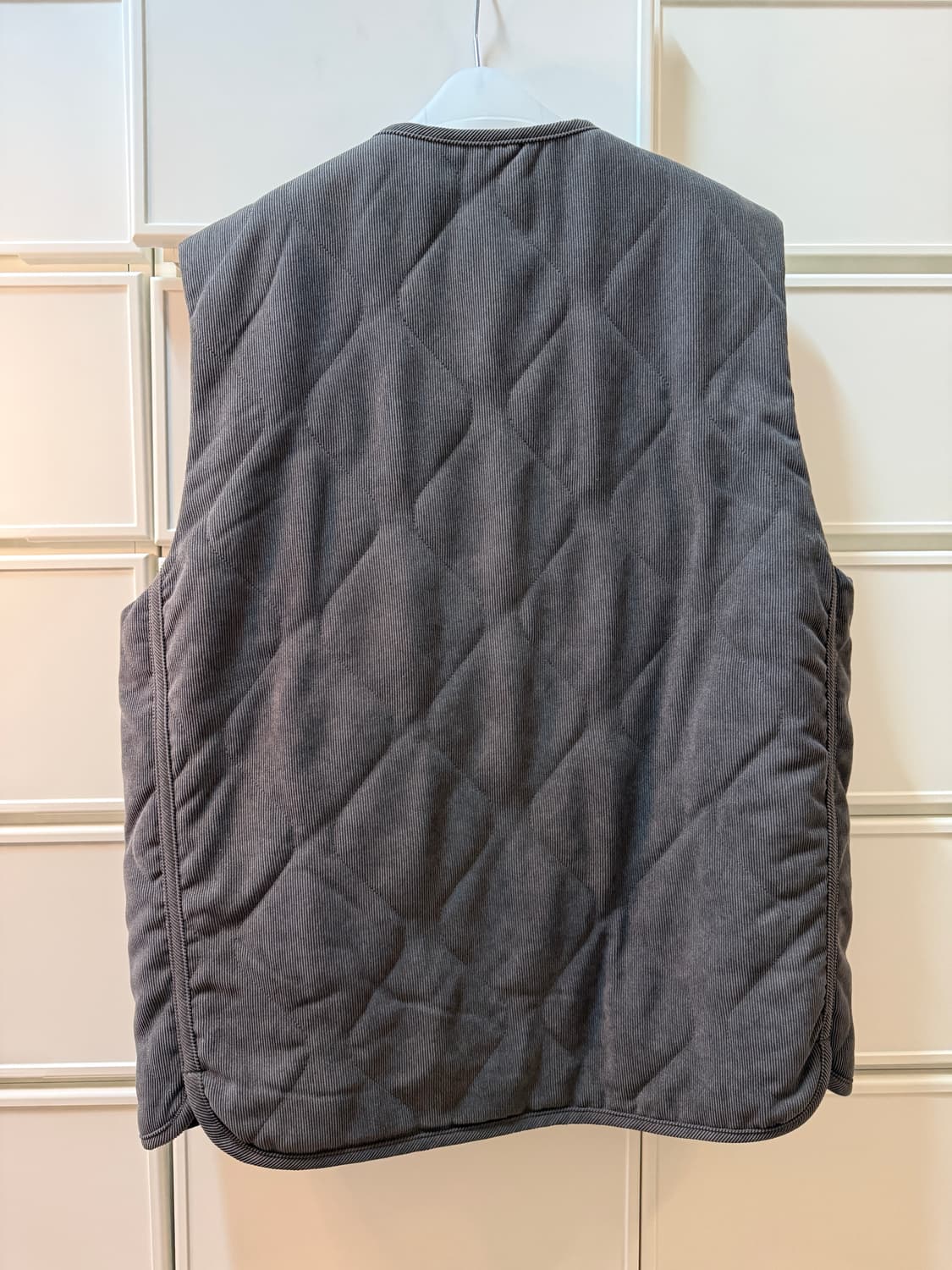 에피그램 코듀로이 퀼팅베스트(카키브라운 XXL) 상품이미지2