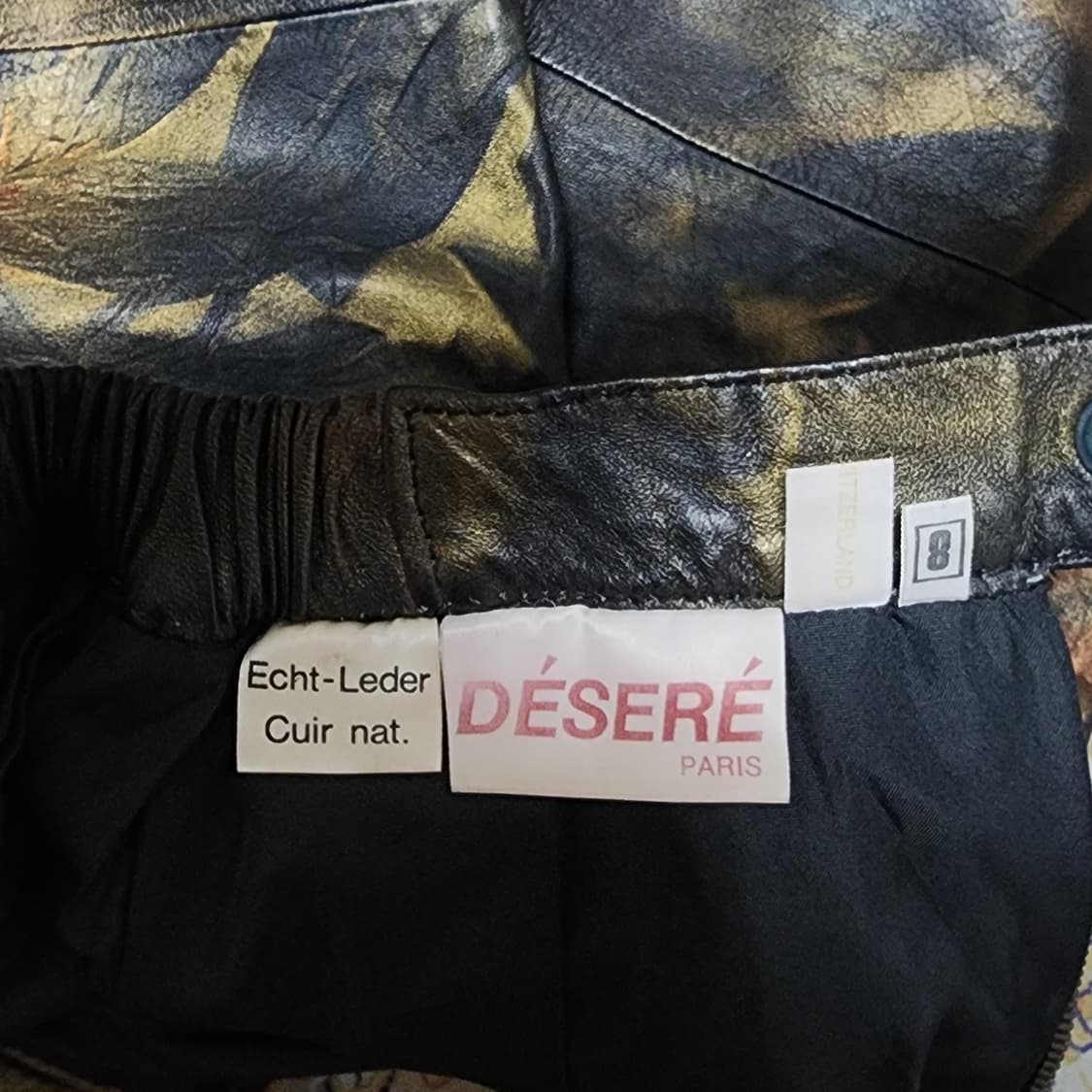 유럽) 80s 데제레 리얼레더 빈티지 스커트
24-25 상품이미지5