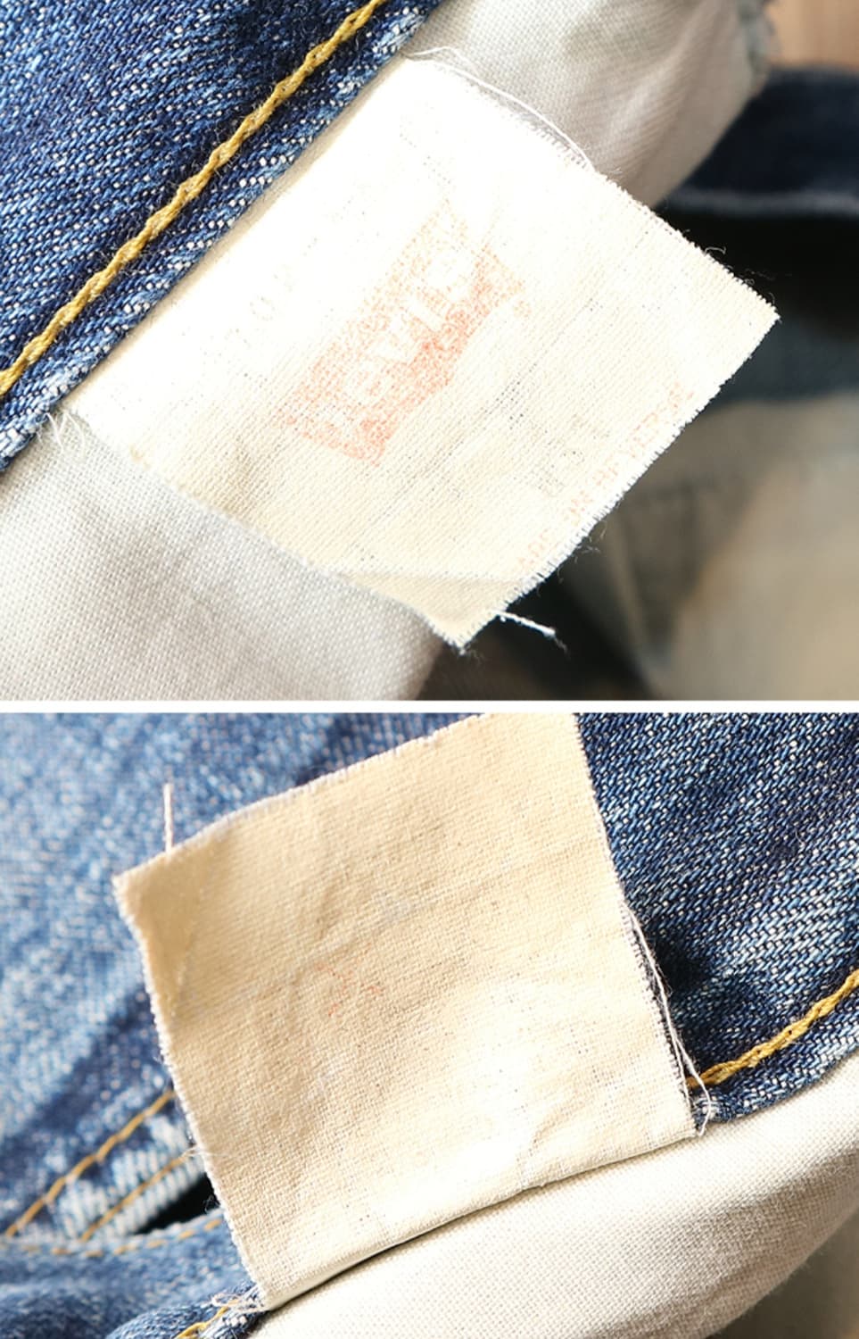 
일본판 90S LEVIS LVC 리바이스 702XX 빅 E 셀비지 데님 상품이미지8