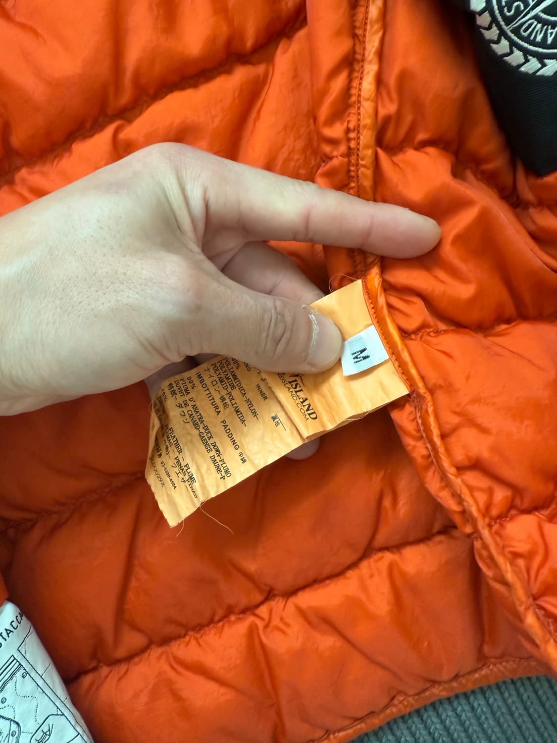 스톤아일랜드 니트 다운 자켓(내피 탈부착 가능) 상품이미지6