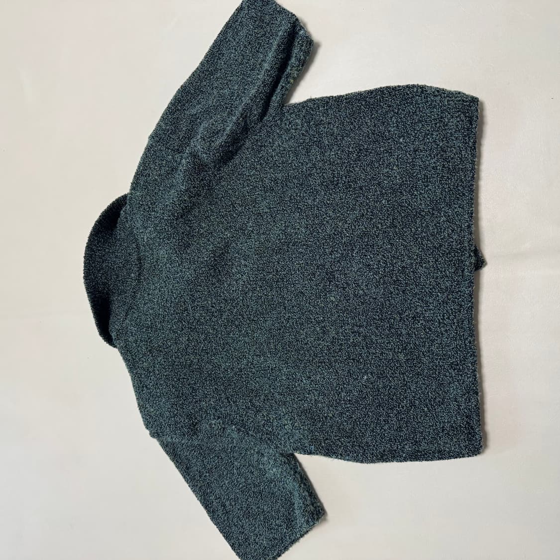 orr 오르 프리미엄 텍스쳐 피케 반팔 가디건 그린컬러 상품이미지3