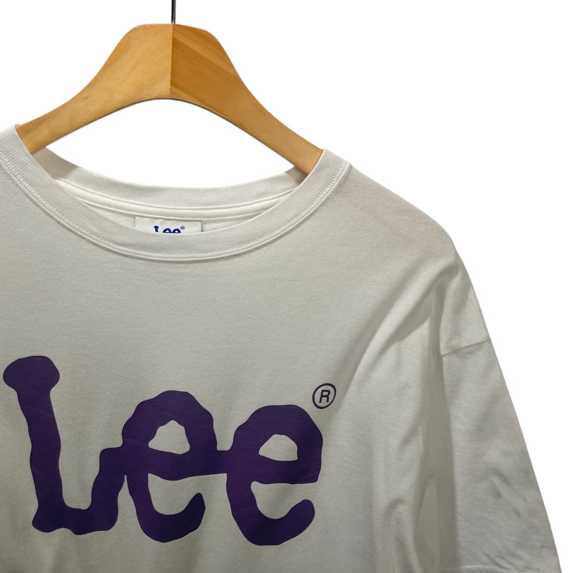 Lee 빅로고 화이트 반팔 상품이미지3