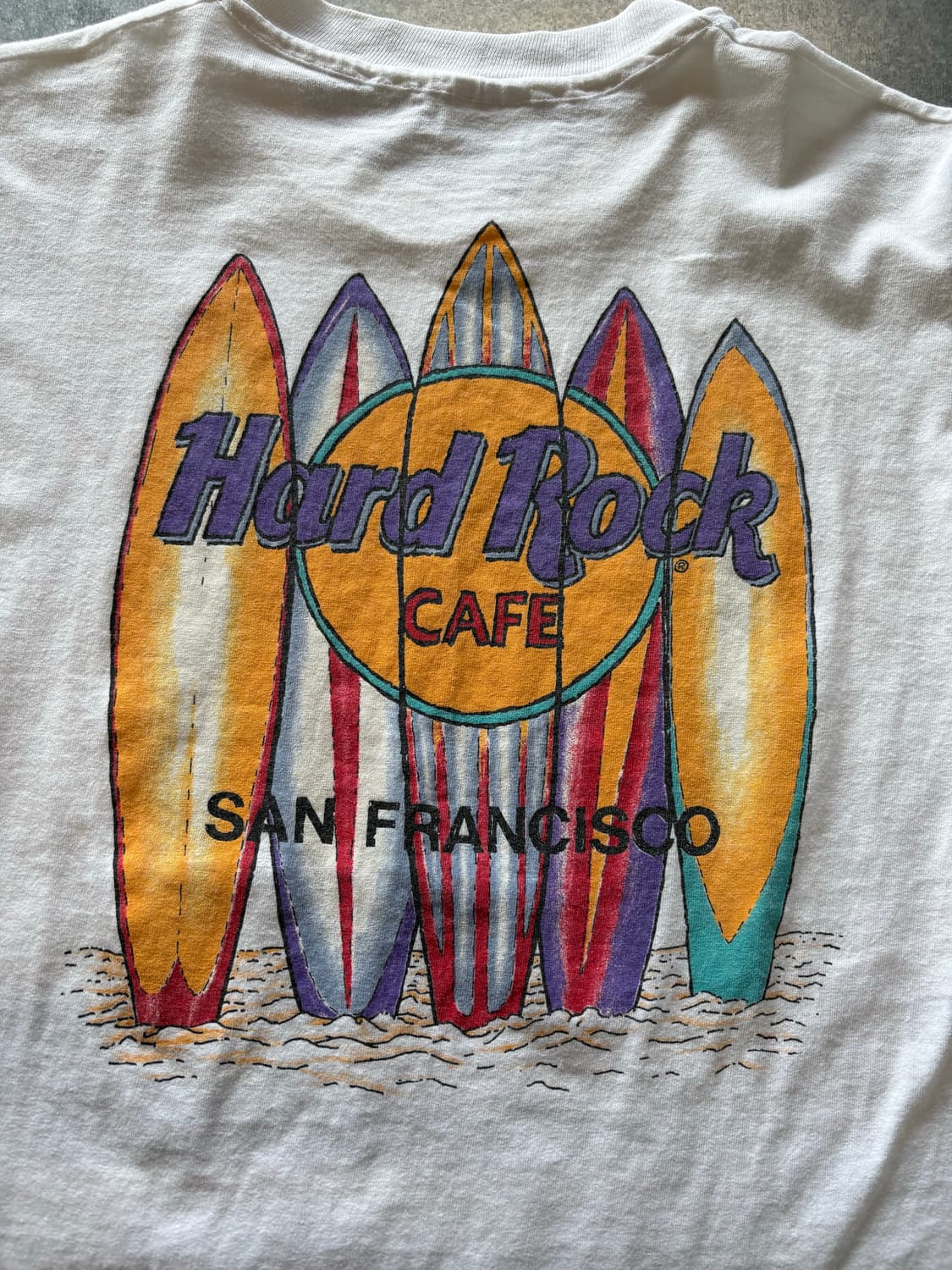 Hard Rock cafe 샌 프란시스코 빈티지 티셔츠 상품이미지1