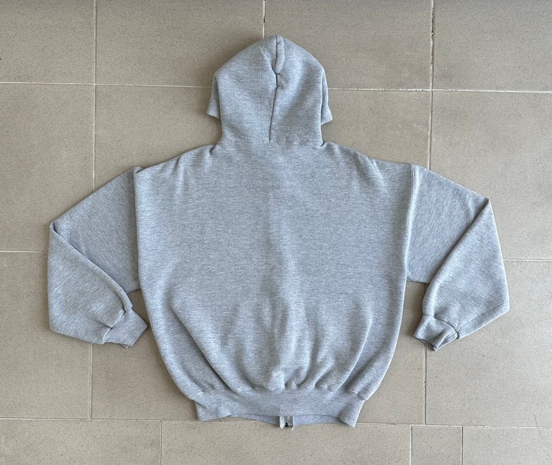 90s 빈티지 러셀 후드집업 그레이 XL USA 상품이미지2