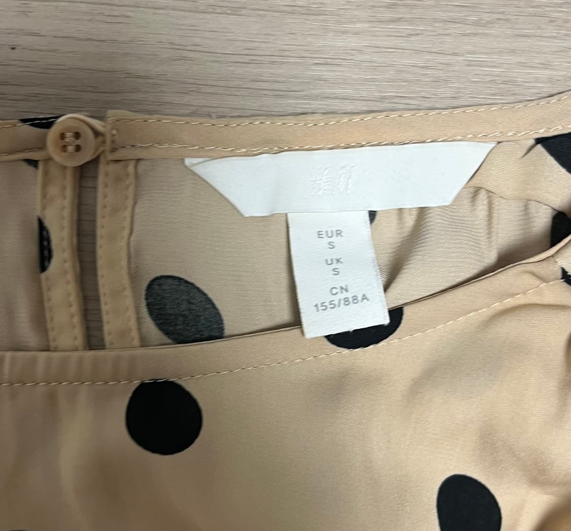 H&M 폴카 도트 블라우스 상품이미지2