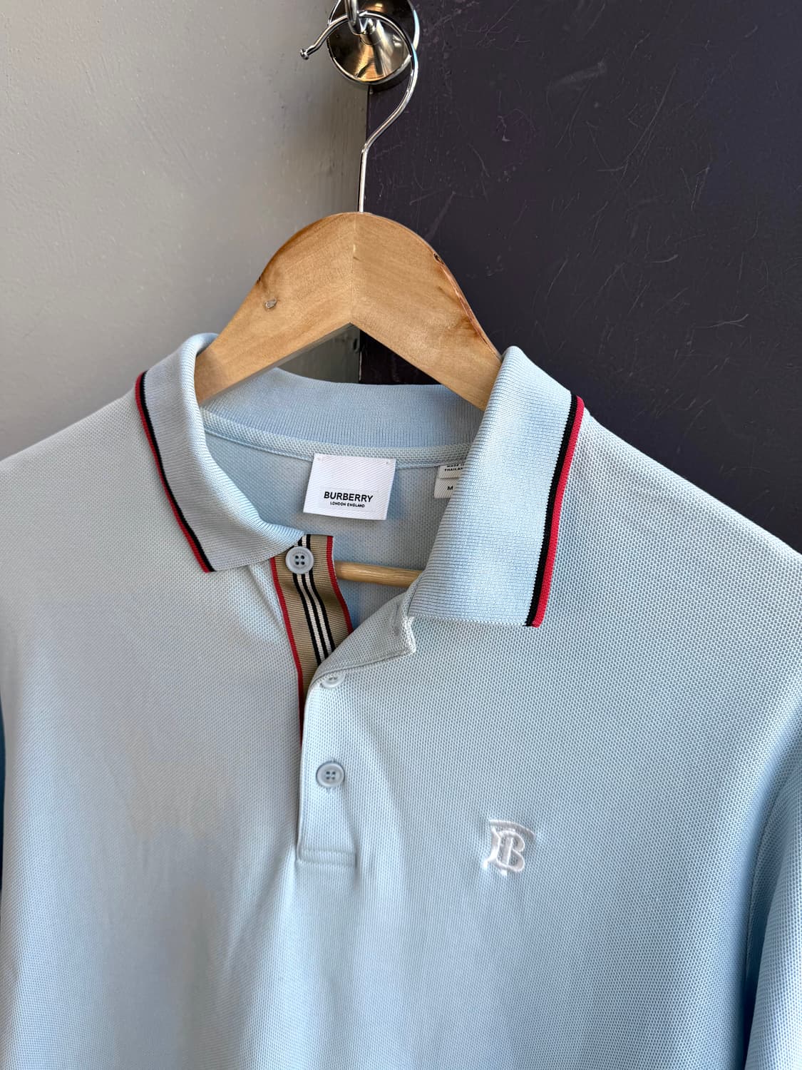 .M/ 버버리 신형 TB로고 폴로 긴팔 상품이미지5