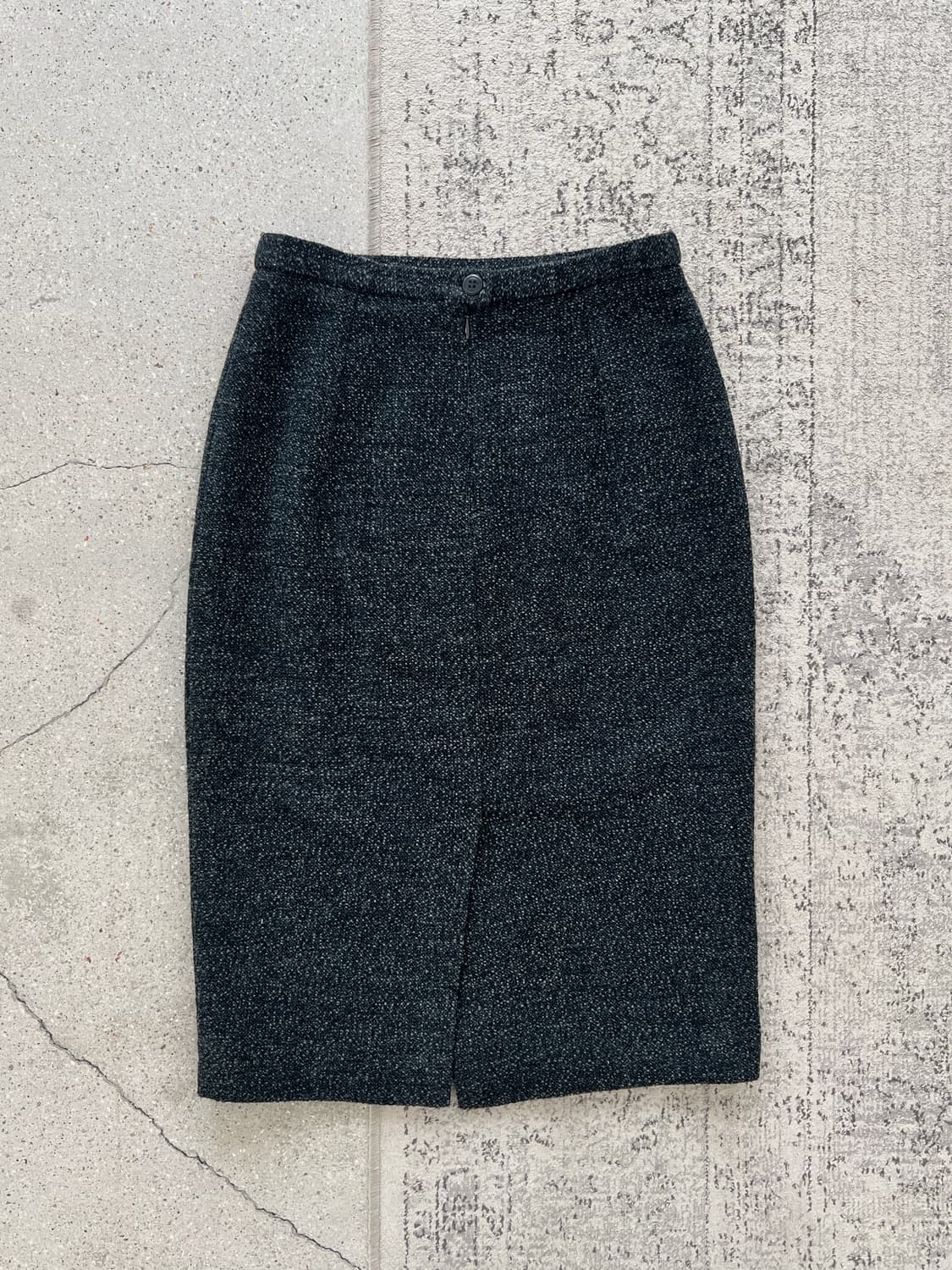 막스마라 울 코튼 트위드 재킷 스커트 셋업 상품이미지10