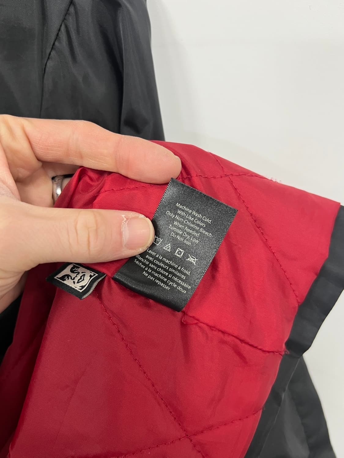 오베이 레터링 로고 나일론 바람막이 코치 자켓 상품이미지7