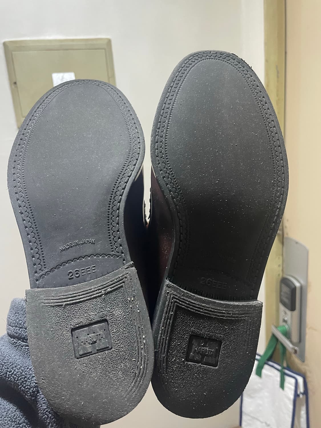 남성 하루타 906 브라운 260eee사이즈 상품이미지1