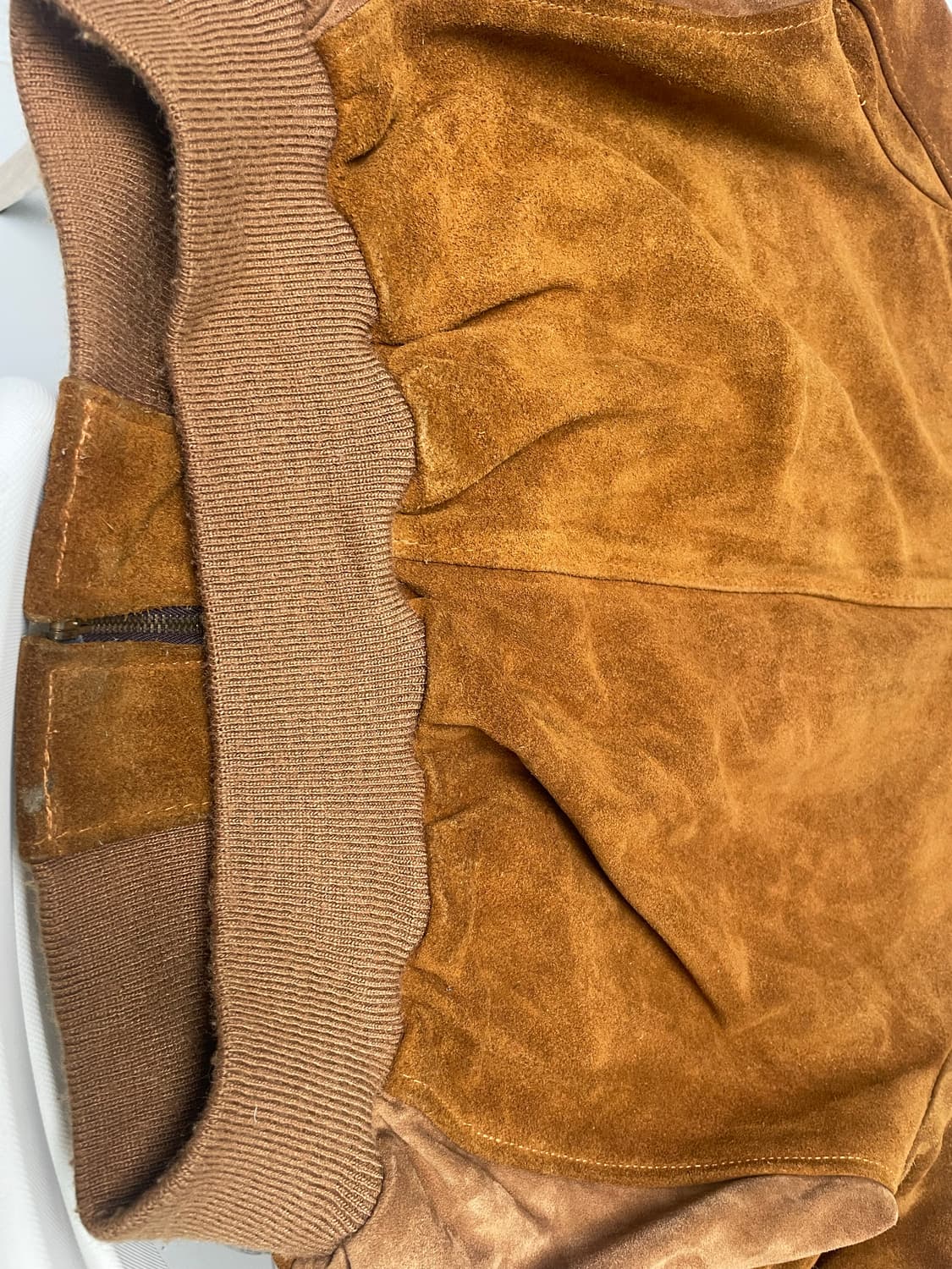 쇼트 schott 327 스웨이드 봄버 가죽자켓 40(100-110) 상품이미지10