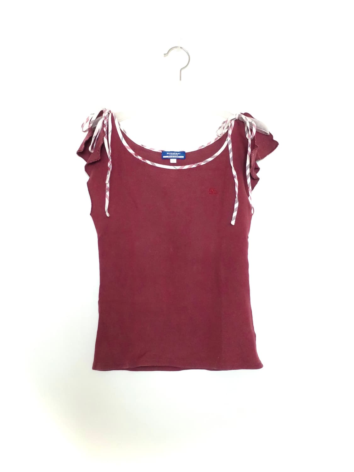 버버리 블루라벨 리본 프릴 탑 상품이미지3