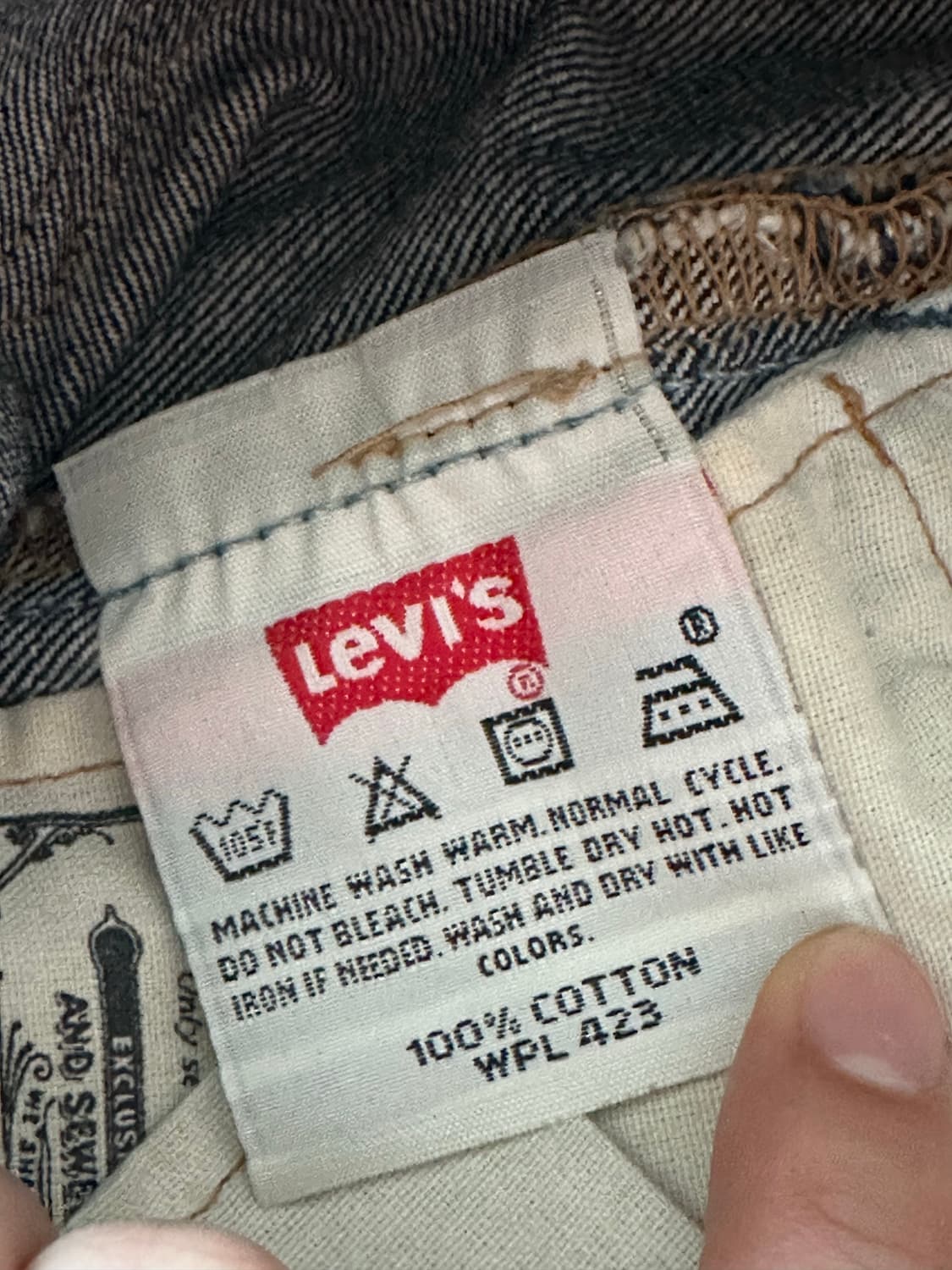 리바이스 00‘s 501 데님팬츠  상품이미지9