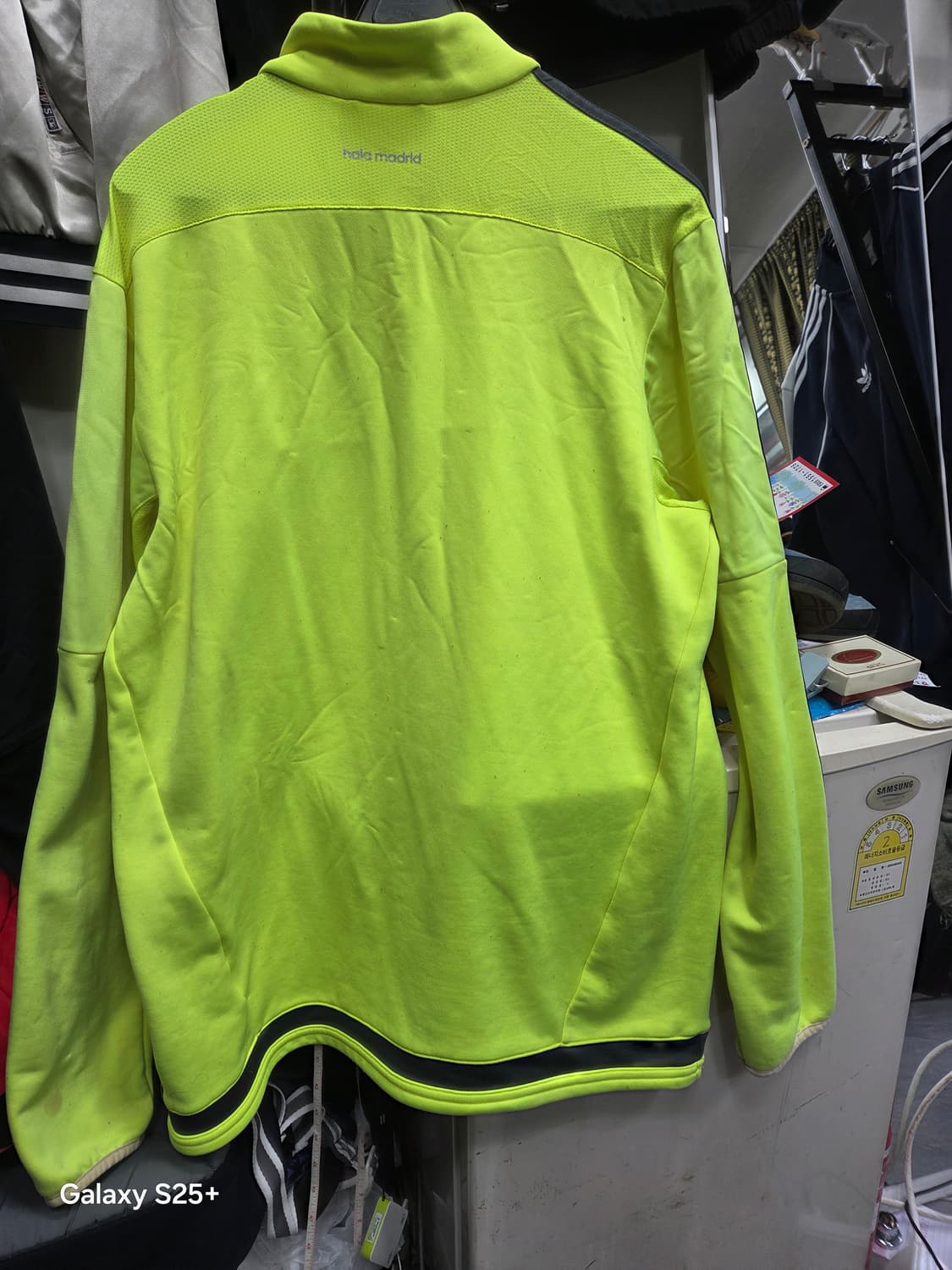 아디다스 레알  형광색져지 상품이미지4