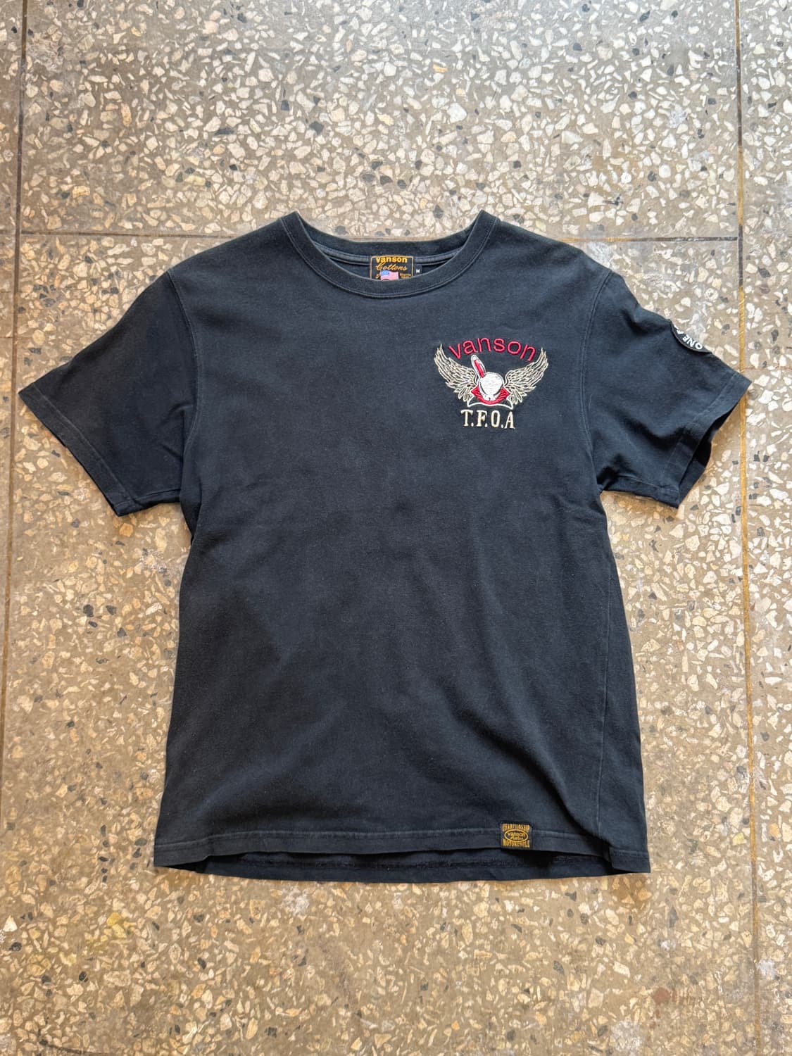 밴슨 T.F.O.A. 자수 반팔 티셔츠(HT7) 상품이미지3