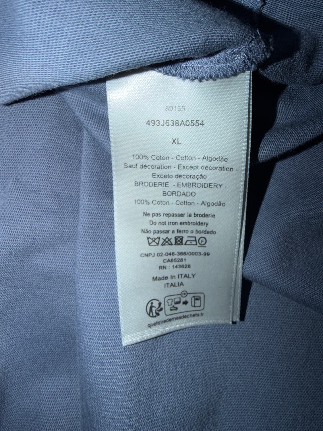 디올 x 스톤아일랜드 반팔 상품이미지2