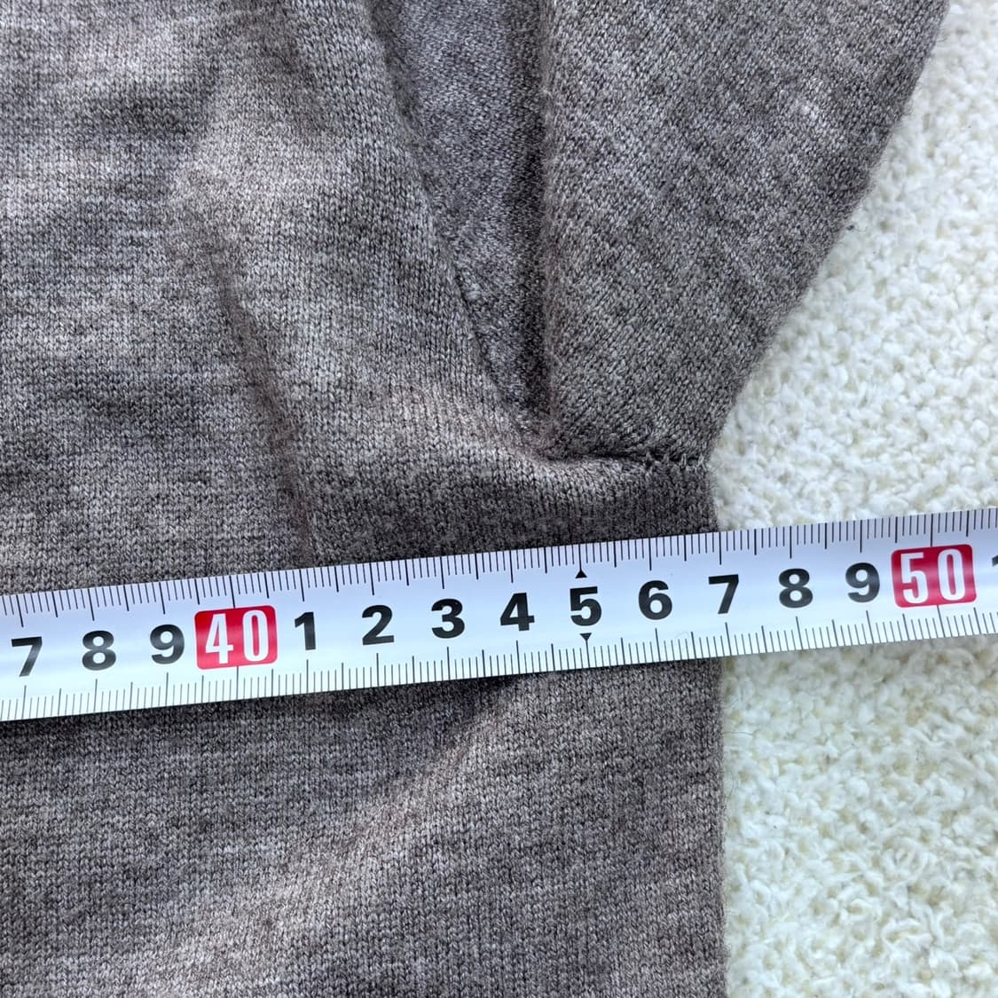 실측확인 빈티지 버튼 울 가디건 0323E 상품이미지5