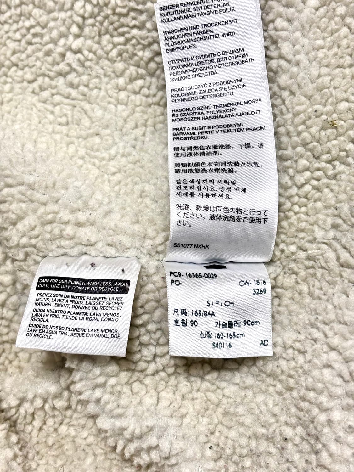 (착샷O) 리바이스(Levi's) 쉐르파 양털 데님 청자켓 상품이미지7