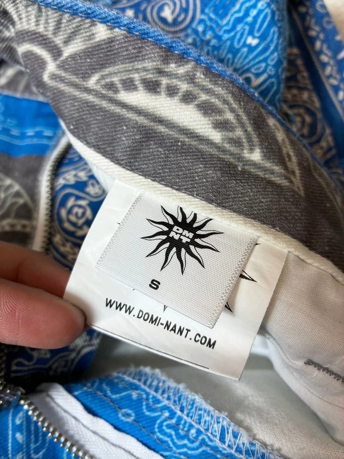 도미넌트 21FW 페이즐리 세미와이드 카펜터 팬츠 PN7916 상품이미지8