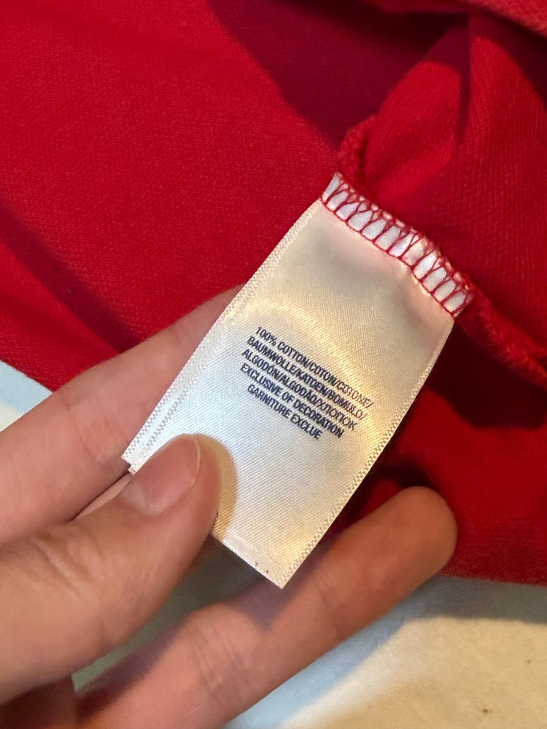 폴로 랄프로렌 빅포니 RLYC 요트클럽 카라티 레드 상품이미지3