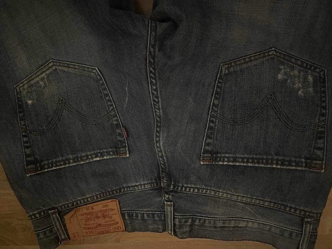 Levis 00s 569 루즈 스트레이트 데님 Mexico🇲🇽 상품이미지4