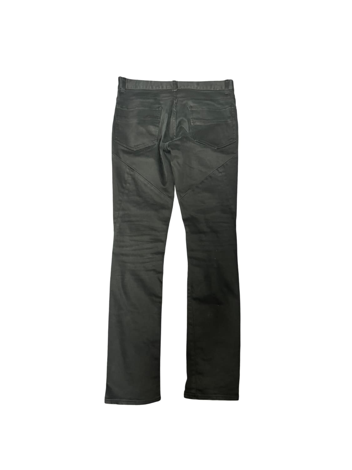 Schlussel Zipper Detail Black Jeans 상품이미지2