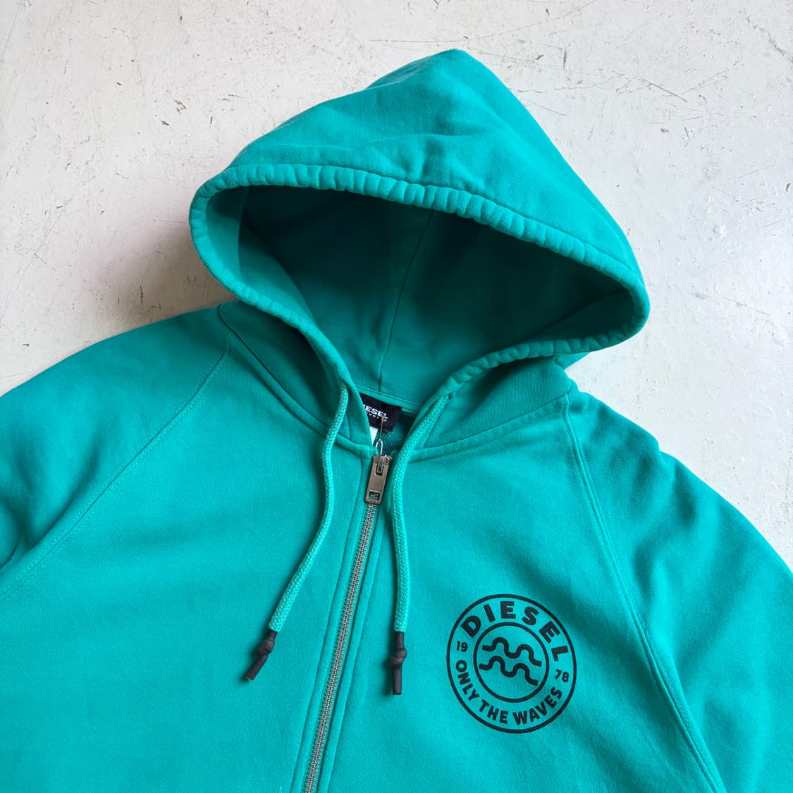 디젤 빈티지 레글런 후드집업 자켓 XL 상품이미지5