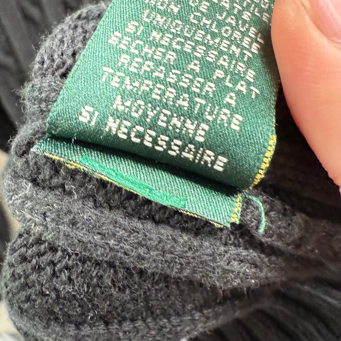 [XS] 랄프로렌 블랙 니트 상품이미지7