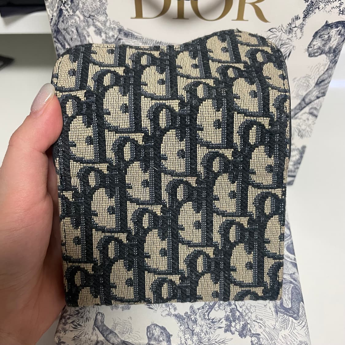 디올 오블리크 아코디언 지갑 상품이미지7