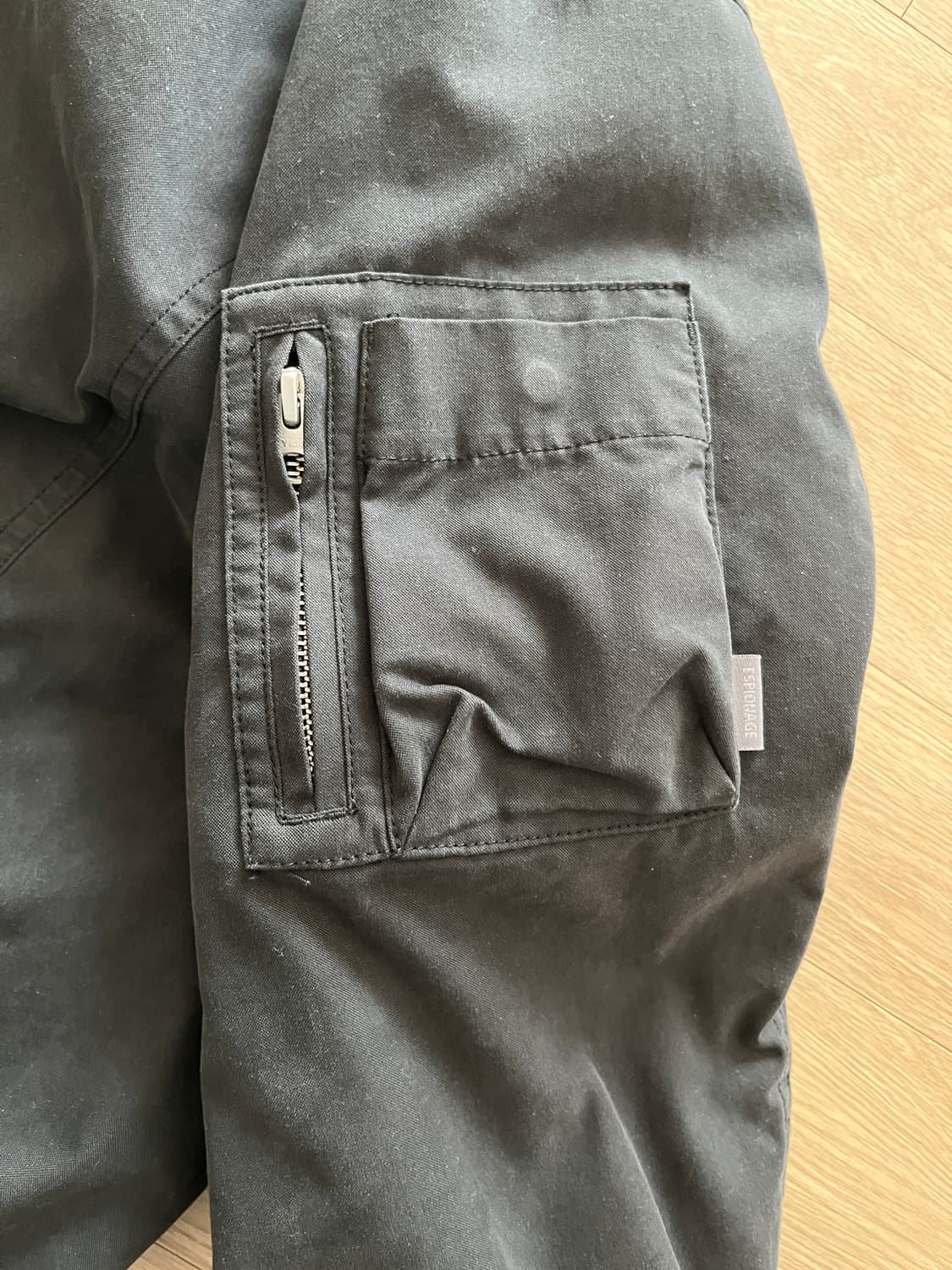 에스피오나지 MA-1 Bomber Jacket - Black 상품이미지4