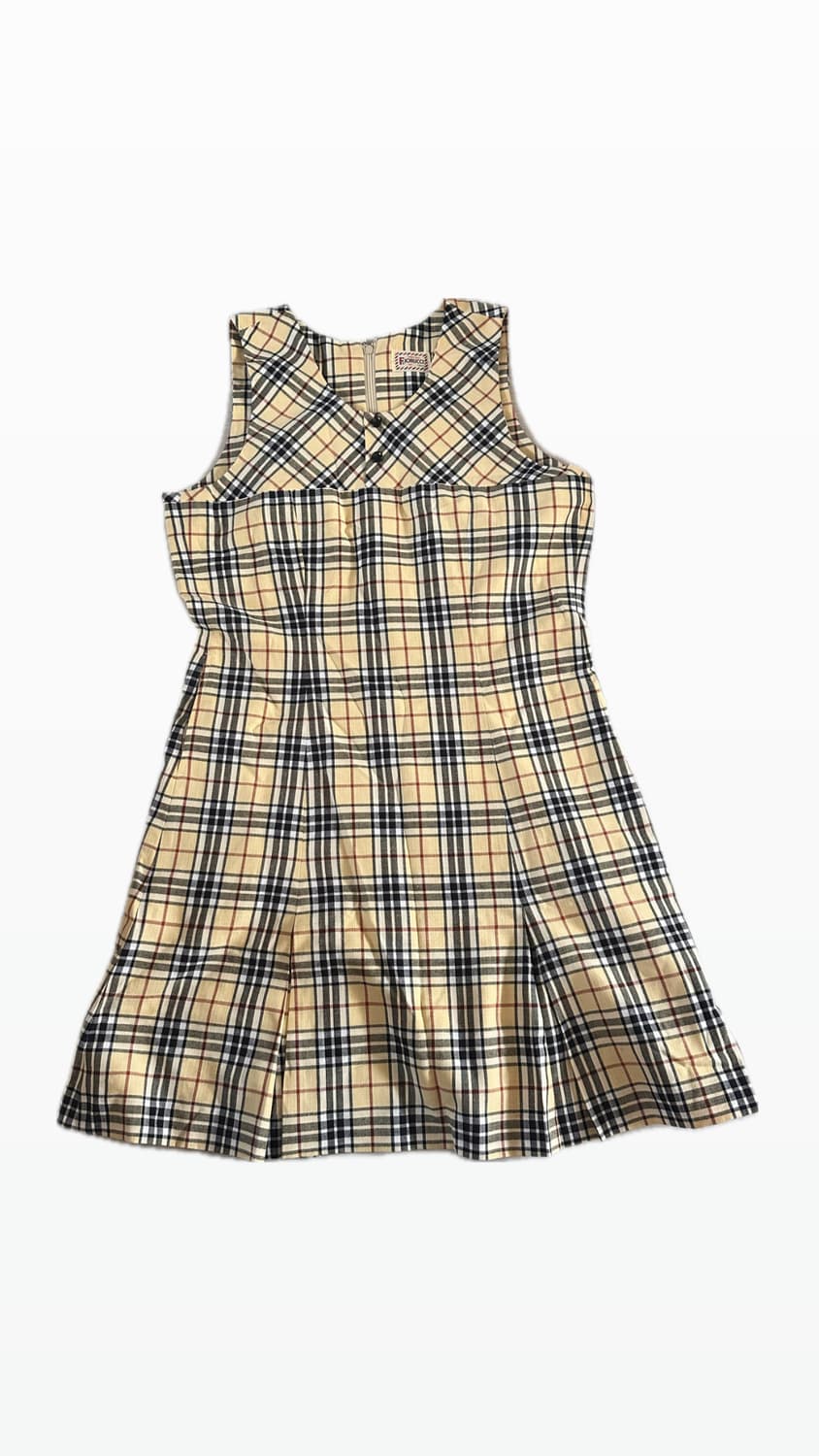 영국 체크 일본빈티지 가십걸 미니 원피스 상품이미지1