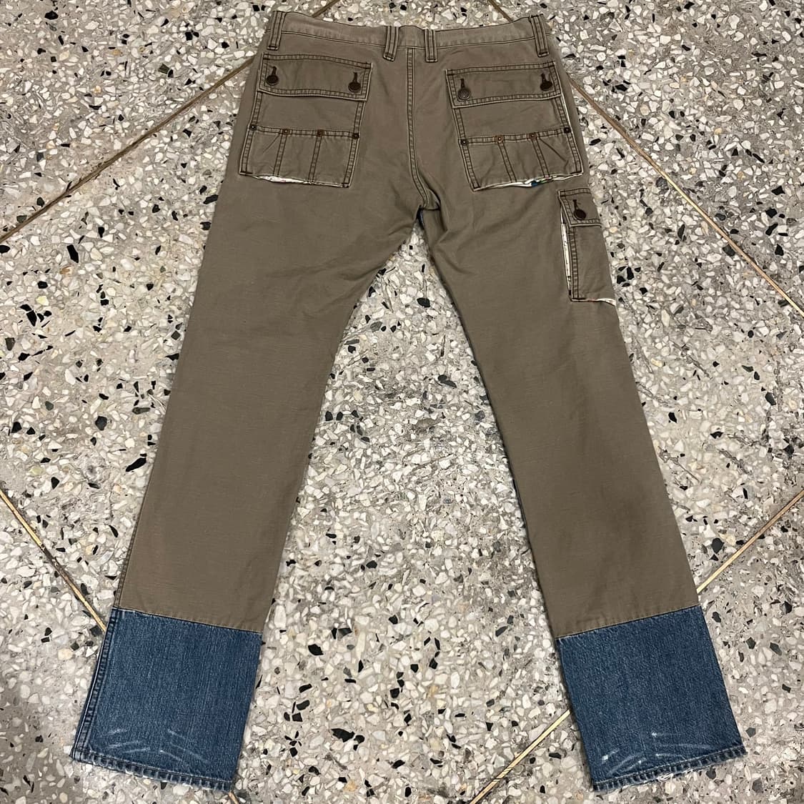 HYSTERIC GLAMOUR 히스테릭 글래머 패치워크 데님 팬츠 상품이미지7