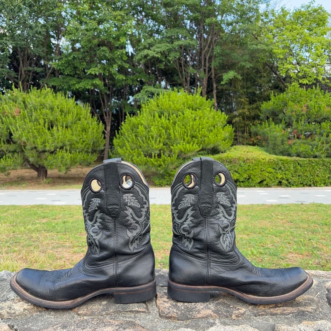 로스 알토스 부츠 Los Altos Boots 블랙 웨스턴 부츠 상품이미지6