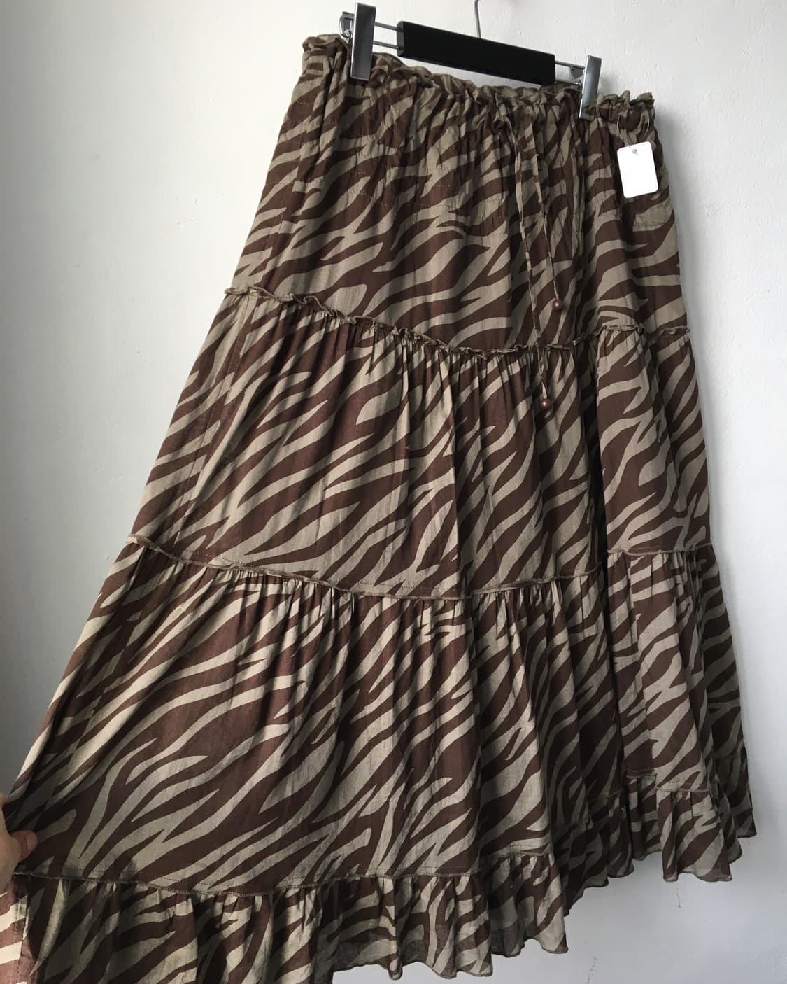 Zebra pattern skirt 상품이미지3