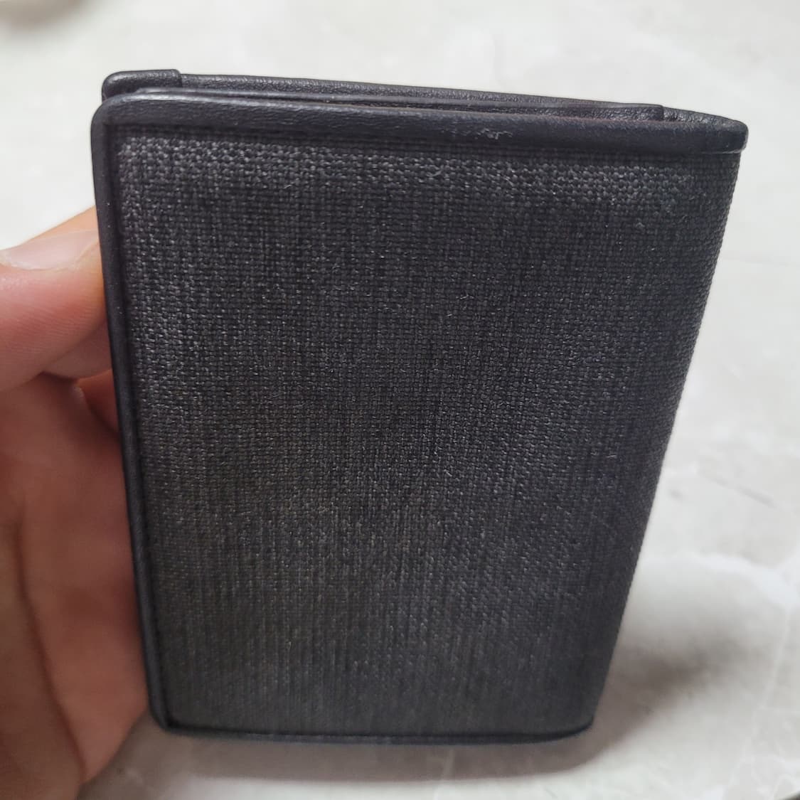 정품 투미 블랙 명함 지갑 상품이미지5