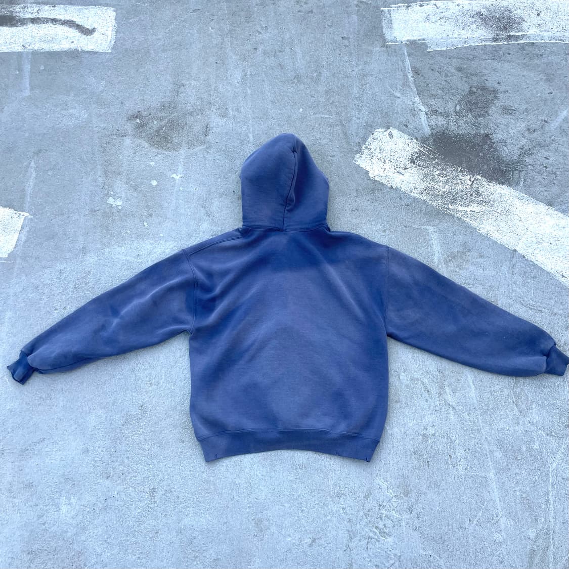 러셀 90s 썬 페이드 디스트레스드 후드집업  상품이미지3