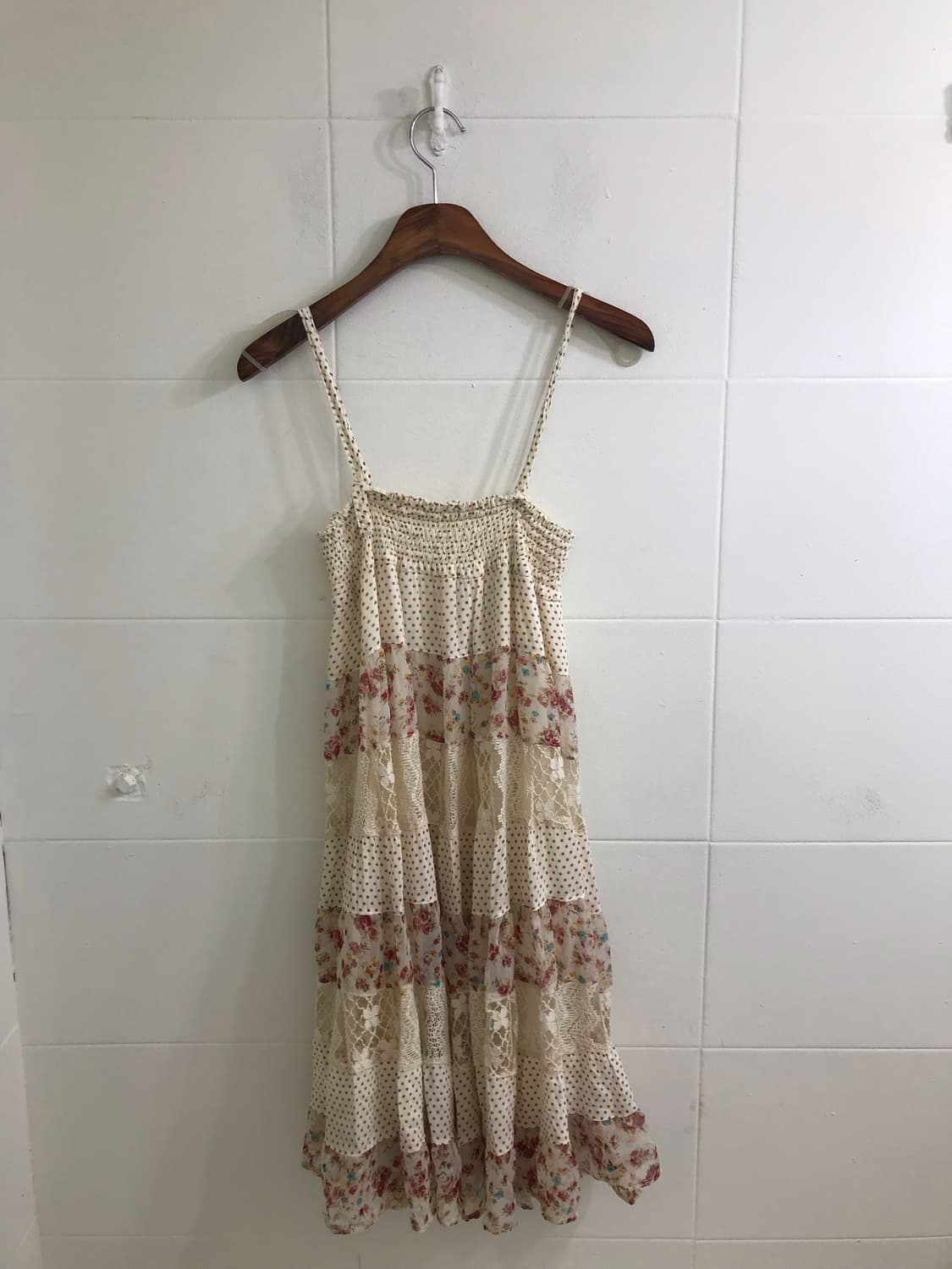 핑크 페어리 잔꽃 패치워크 히메 코디세트 상품이미지6