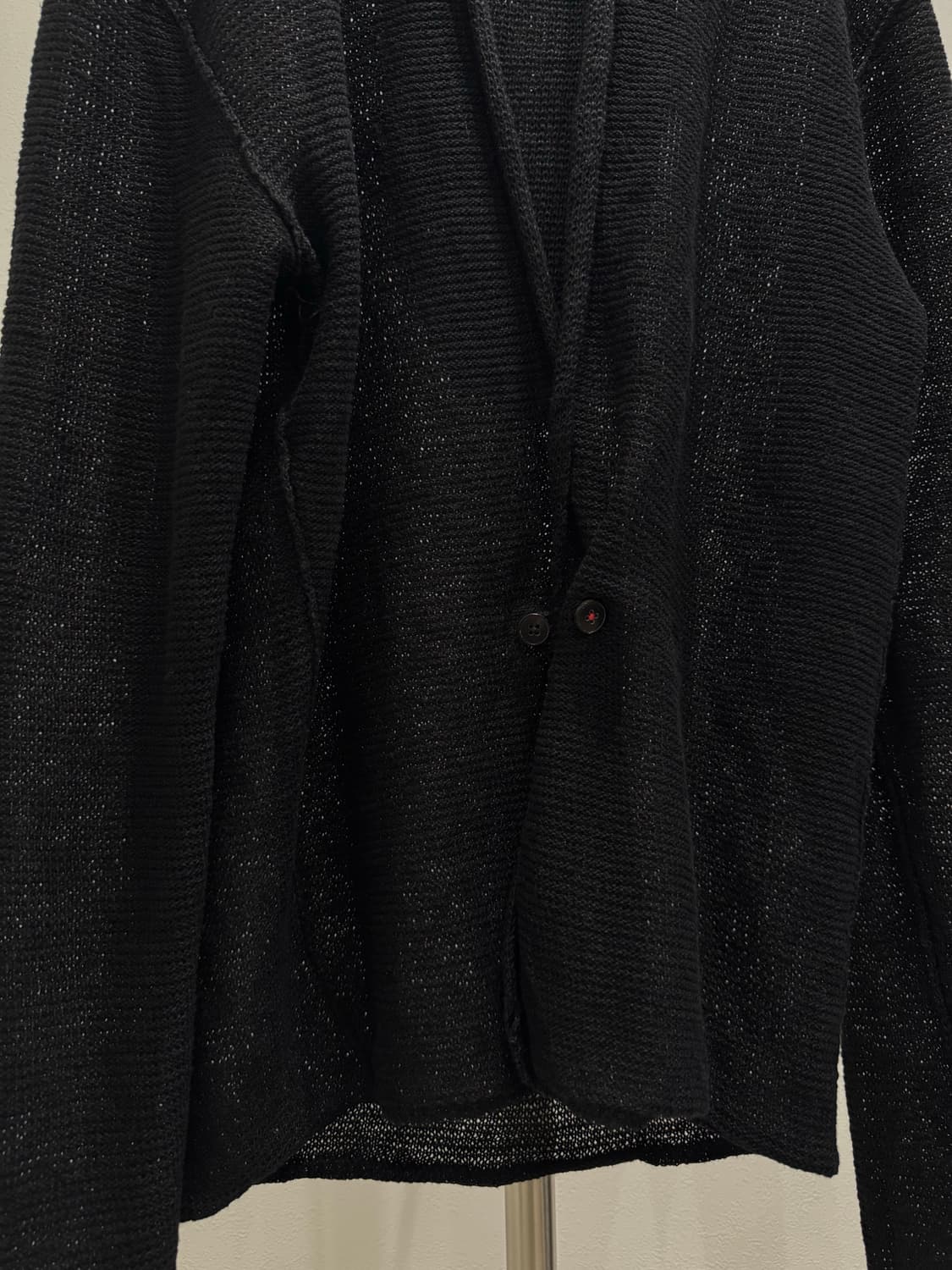 Maurizio Amadei (M.A+) 리버시블 메쉬 후디드 가디건 상품이미지2